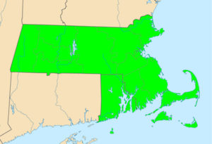Map of New England